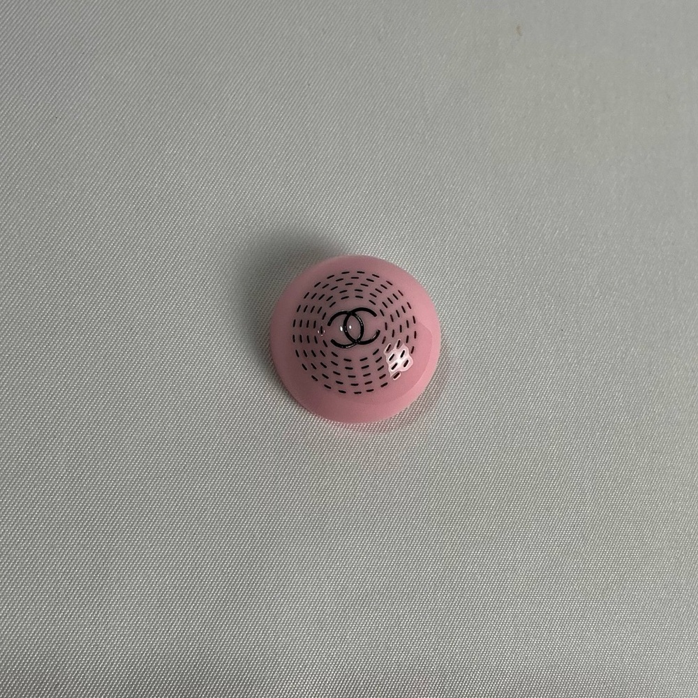 Chanel Pink Button